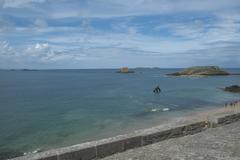 Saint-Malo coast with Petit Bé Fort