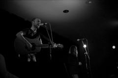 Gari and Patti Smith performing at Artium Museum in Vitoria-Gasteiz