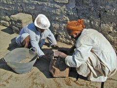 Archaeological excavations at the north sector of the Ramesseum temple