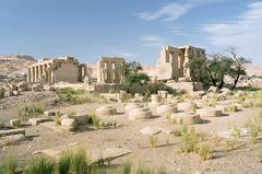 Ramesseum temple in Luxor West Bank, Egypt