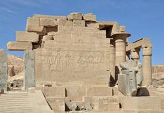 Luxor Ramesseum in Egypt