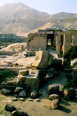 The Ramesseum in Luxor, Egypt