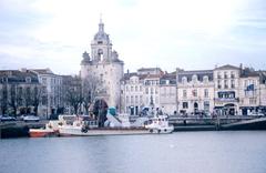 dredging operation at Vieux-Port in La Rochelle