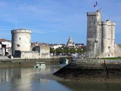 entrance of the old port of La Rochelle