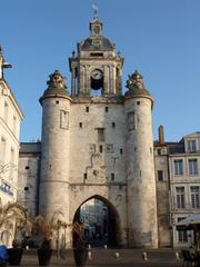 Porte de la Grosse Horloge in La Rochelle, France