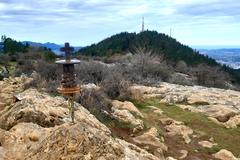 Summit of Mt. Pagasarri in Basque Country