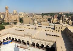 view of Al-Azhar Mosque from the al-Ghuri minaret