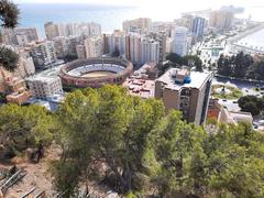 The Alcazaba of Málaga, a Moorish fortress and palace complex in Spain