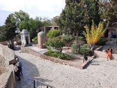 Alcazaba in Málaga, Spain, a Moorish fortress and palace complex