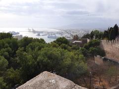 Alcazaba fortress and palace in Málaga, Spain