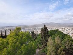 Die Alcazaba in Málaga, Spanien