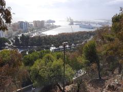 Alcazaba fortress and palace in Málaga, Spain