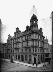 Empire Hotel glass plate negative