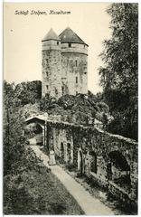 Coselturm in Stolpen seen in 1902