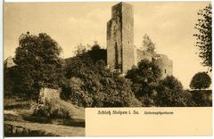 Siebenspitzenturm in Stolpen, 1902