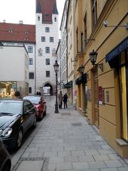 Alter Hof in Munich from Burgstraße