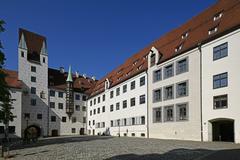 Munich Alter Hof courtyard facade view