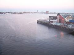 View from ICA to Anthony's Pier 4 Boston 2007