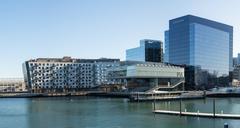 ICA, Goodwin Procter, and the Boston Consulting Group buildings in Boston Seaport