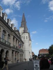 Jackson Square with Cabildo and Basilica