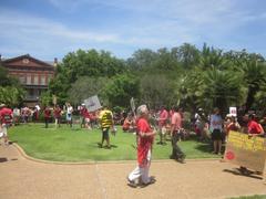 March Against Monsanto in Jackson Square, New Orleans