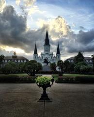 Jackson Square and St. Peter's Cathedral in New Orleans