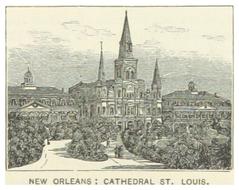 St. Louis Cathedral in New Orleans, Louisiana, in 1891