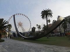 Jardin Albert 1er panoramic view