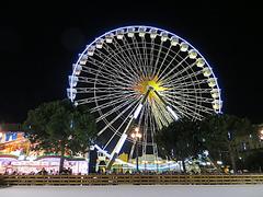 panoramic view of Jardin Albert 1er in Nice, France