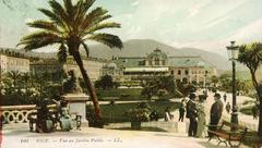 Public garden from the 1900s