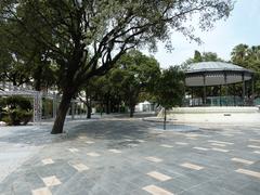 Bandstand at the théâtre de verdure of Nice