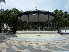 Bandstand at the théâtre de verdure, Nice