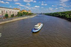 Gagarinsky District in Moscow with Frunzenskaya Embankment and Neskuchny Garden