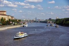 Pushkinsky Bridge in Gagarinsky District, Moscow