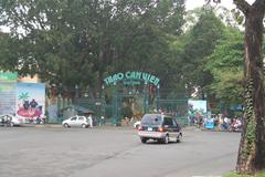 Entrance of Saigon Zoo and Botanical Gardens