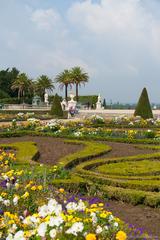 French garden at Palace of Versailles