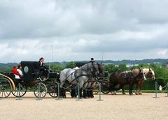 Gardens of Versailles panoramic view