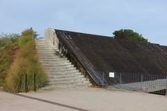 Jardin des deux rives park in Strasbourg