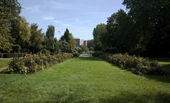 East entrance to the Jardin des Plantes de Lille