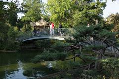 Jardin Public in Bordeaux on a sunny day