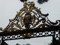 Jardin public de Bordeaux gate on Cours de Verdun