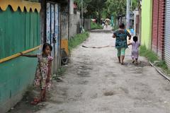 A street of Talisay, Cebu in 2017