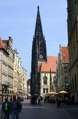 Principle Market with St. Lambert's Church in Münster