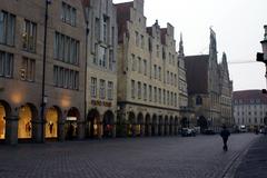 View of Prinzipalmarkt in Münster