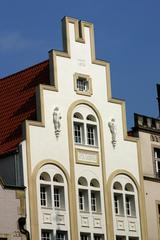 Principle Market with stepped gables in Münster, Germany