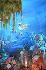 Diorama in the oceanographic museum, Alexandria, Egypt