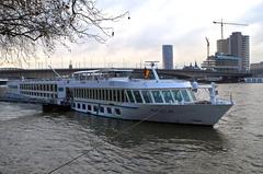 MS Aurelia at the Cologne pier