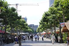 Die Freßgass street in Frankfurt am Main