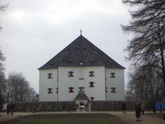 Letohrádek Hvězda in a park in Prague