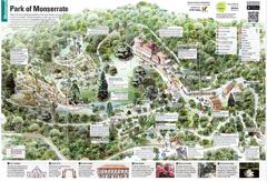 Monserrate Palace Map illustration